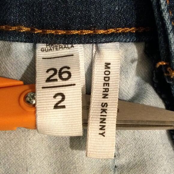 LOFT Modern Skinny denim jeans 2 - Picture 4 of 4